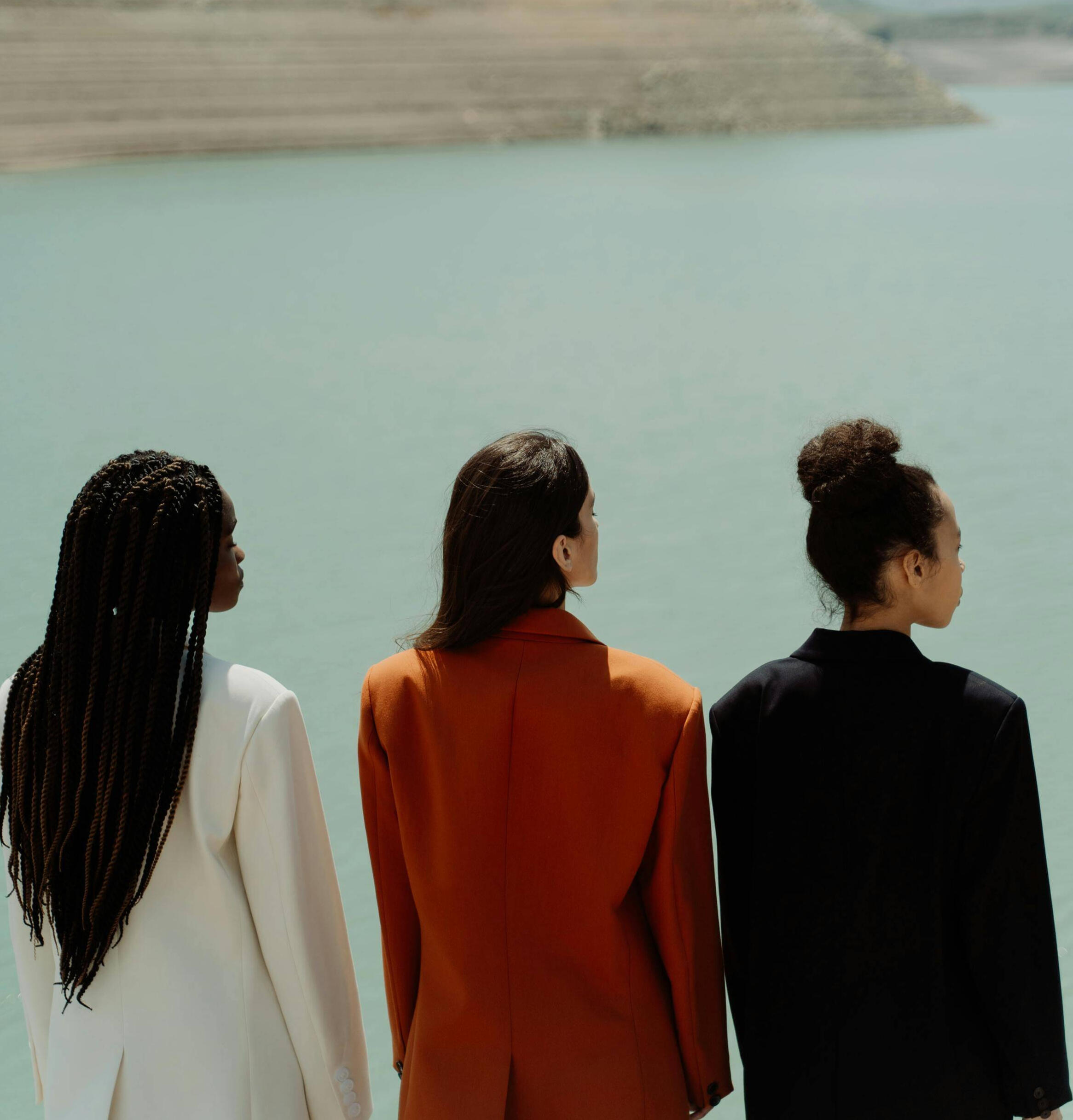 Beneath The Gloss Three beautiful ladies in a calm and comfort appearance